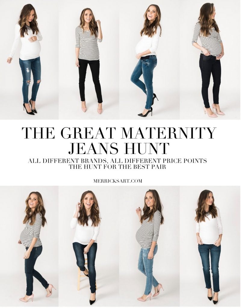 THE GREAT MATERNITY JEANS HUNT, PART 1 - Merrick's Art