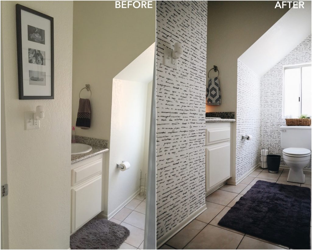 POWDER ROOM TRANSFORMATION - Merrick's Art