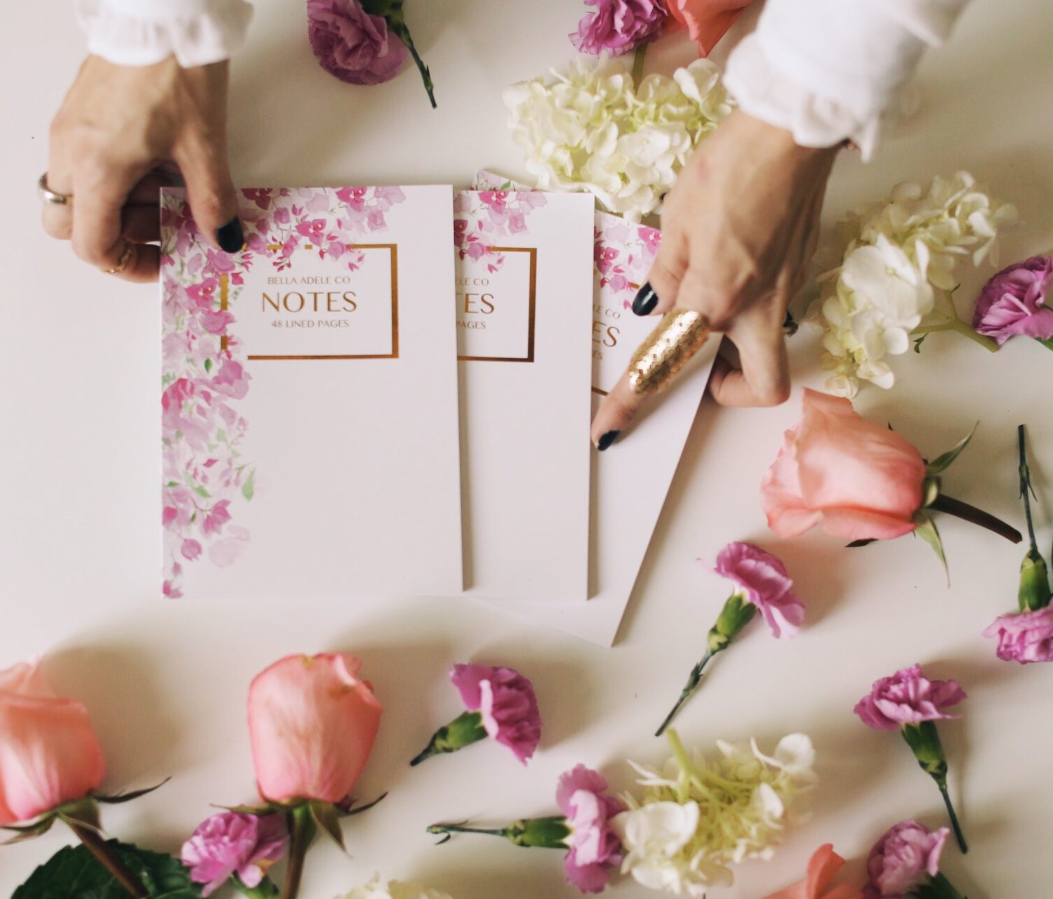 Merrick's Art bougainvillea notebooks