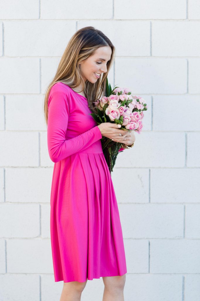 Merrick's Art Knife Pleated Dress