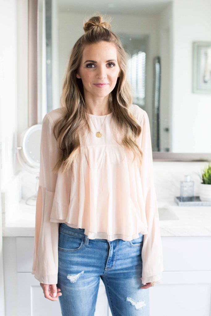 Merrick's Art Messy Bun Half Up