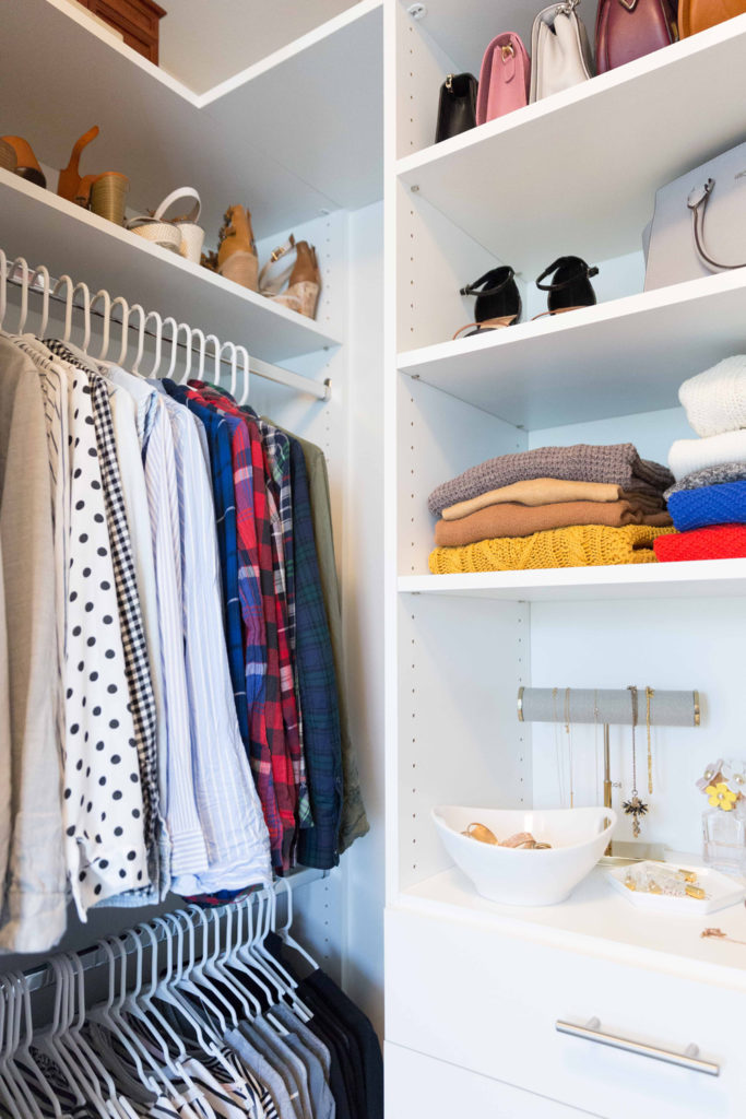 6 Ways to Maximize Closet Space + My Closet Reveal - Merrick's Art