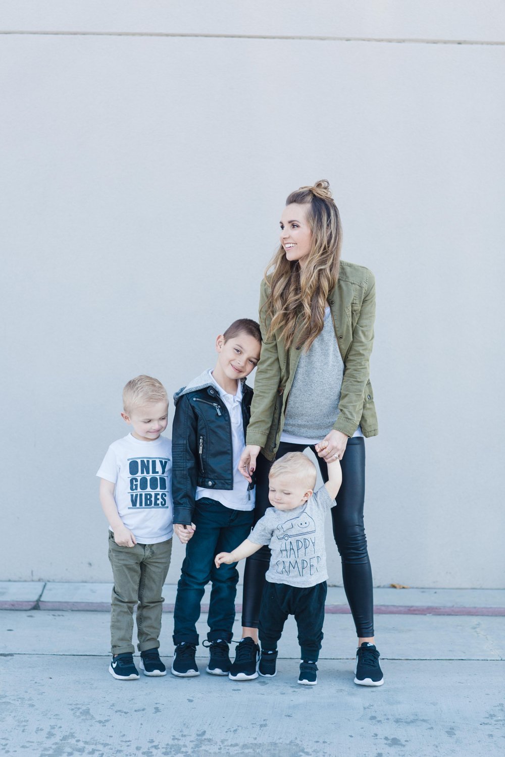 Matching family top nike outfits