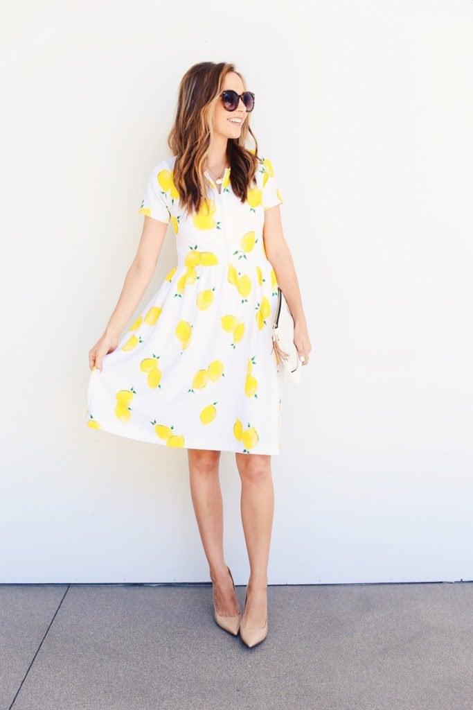 Merrick's Art DIY Lemon Dress