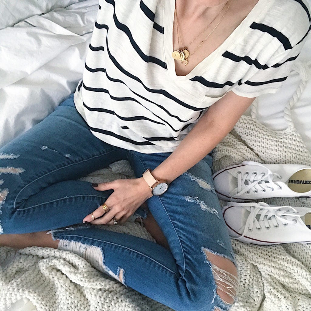 Merrick's Art Madewell Striped Tee