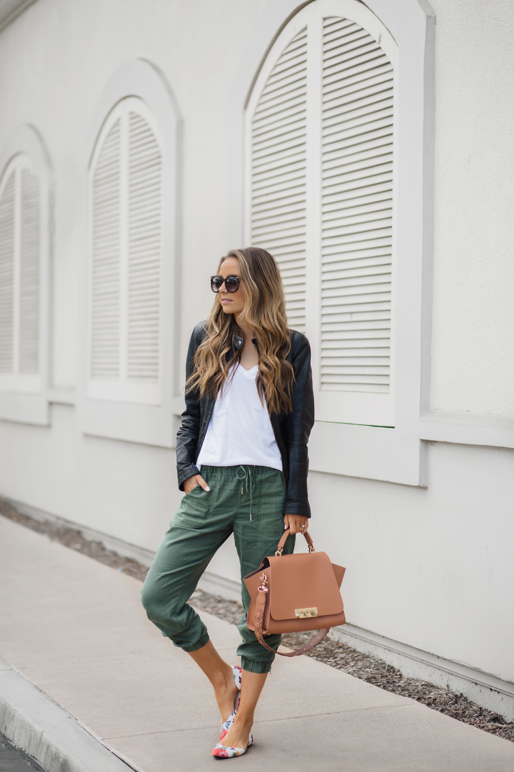 Merrick's Art | Olive Green and Floral Shoes