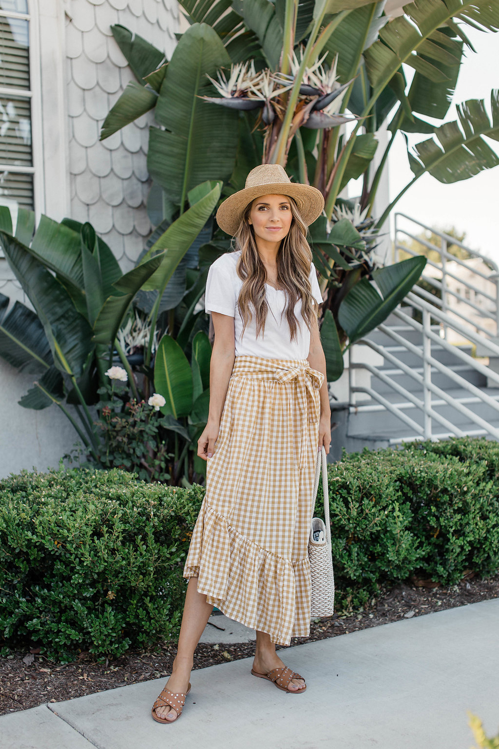 Merrick's Art Asymmetrical gingham