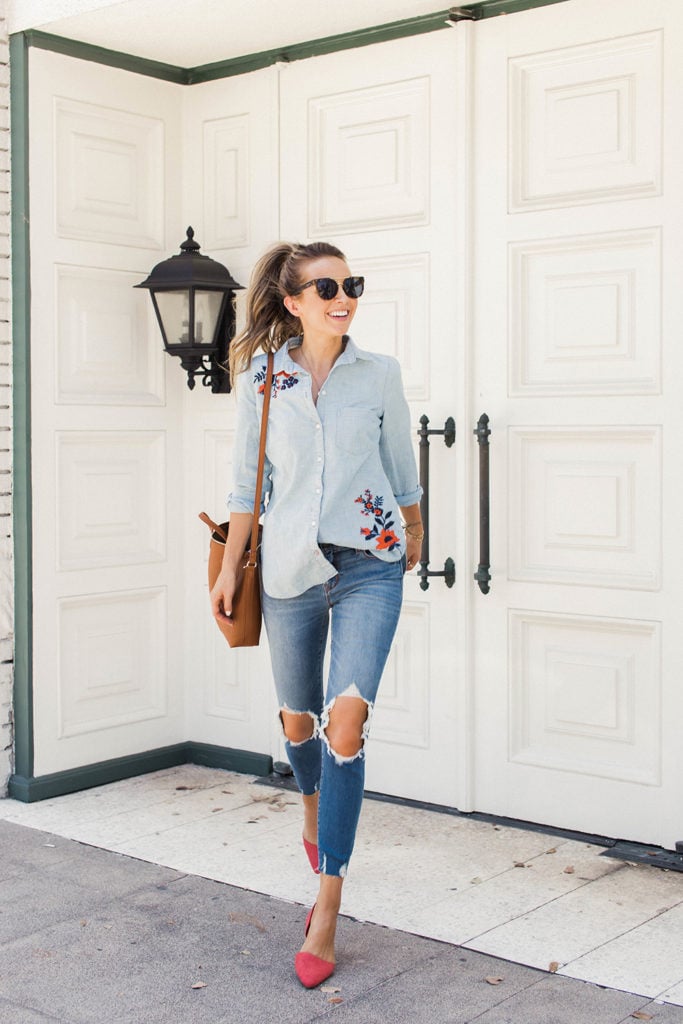 merricksart.com | red d'orsay flats