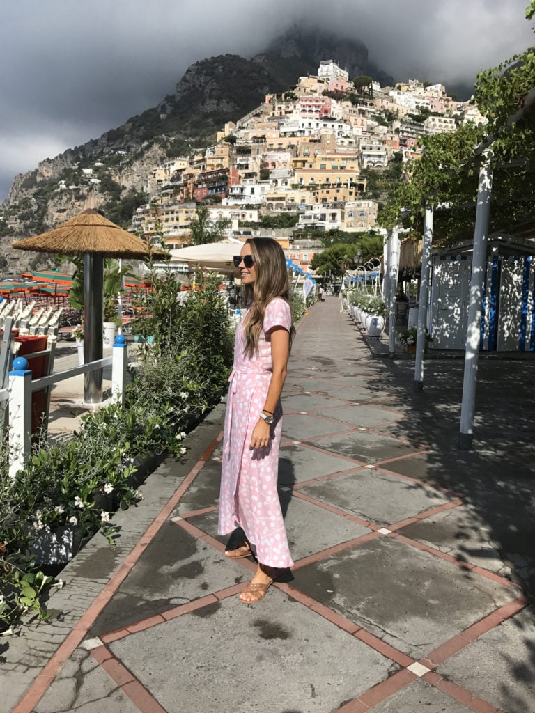 merricksart.com Sorrento Pink Dress