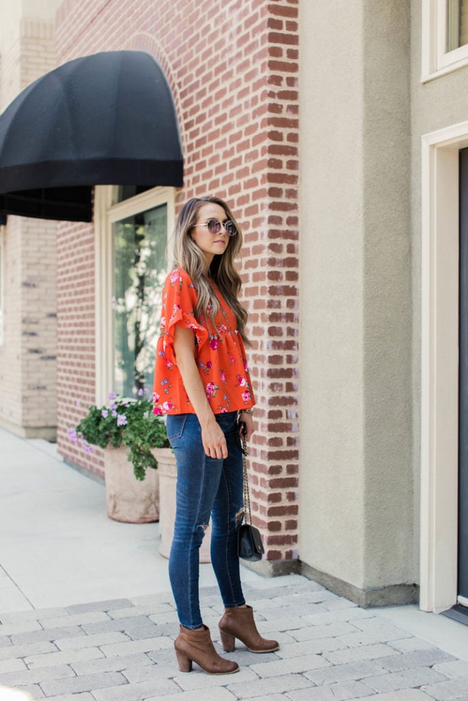 merricksart.com ankle boots and a summer top