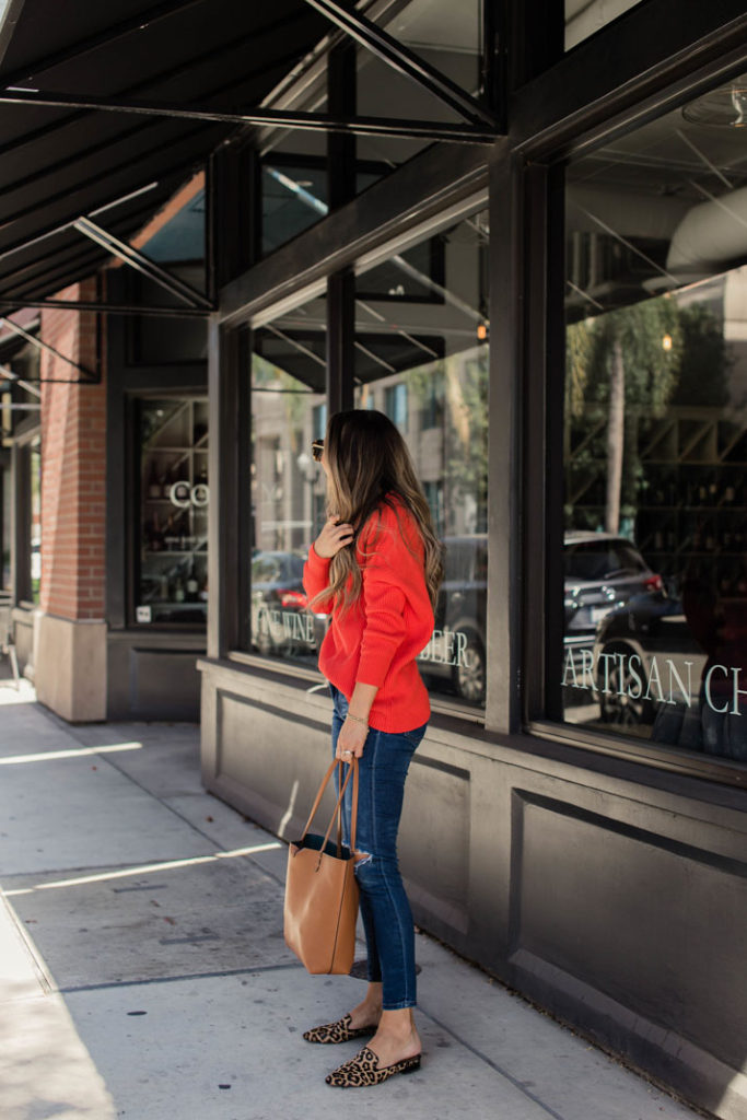 add a little pop of bold red to your wardrobe!