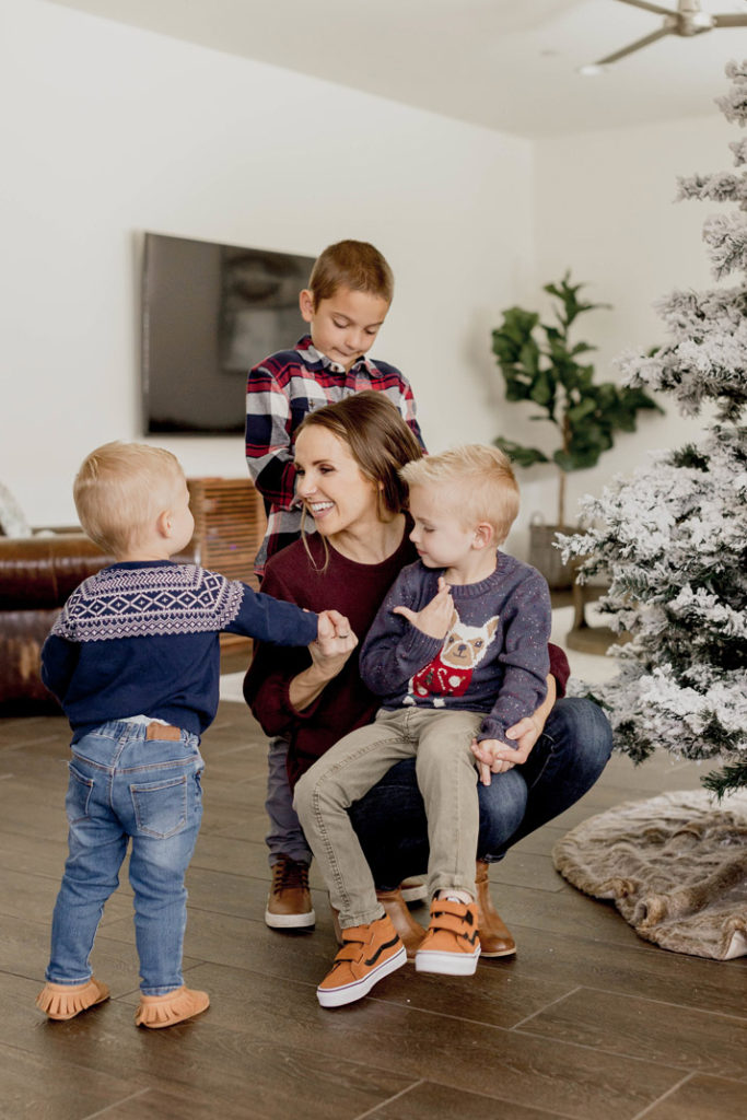 dressing up a bit for the holidays