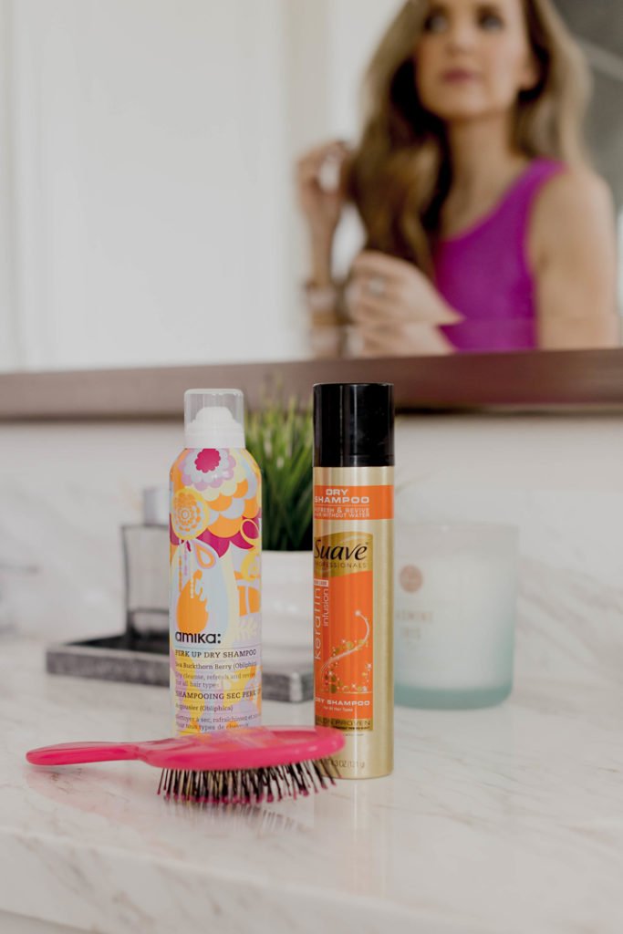 my favorite dry shampoos for right after I exercise