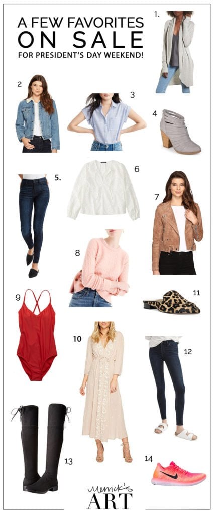 my favorite pieces on sale this weekend!