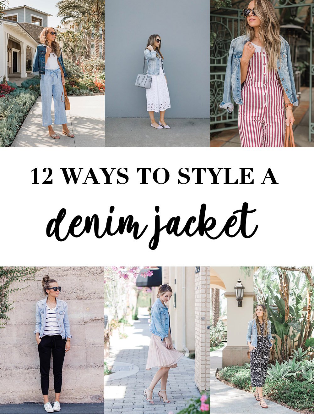 12 ways to style a denim jacket