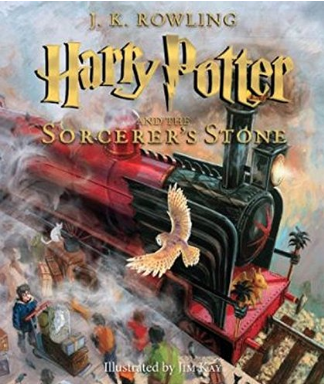 illustrated harry potter