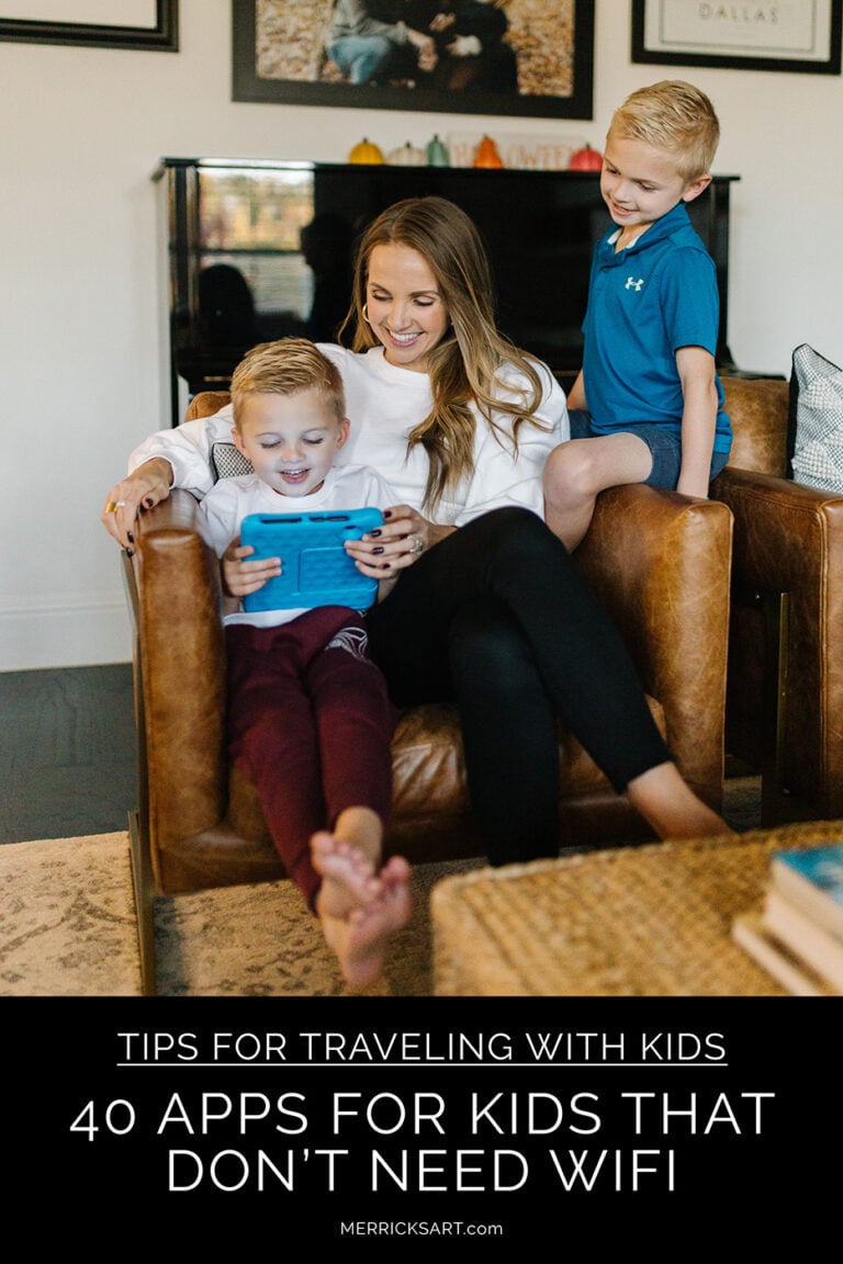 The Best Apps for Kids that Don't Require Wifi - Merrick's Art