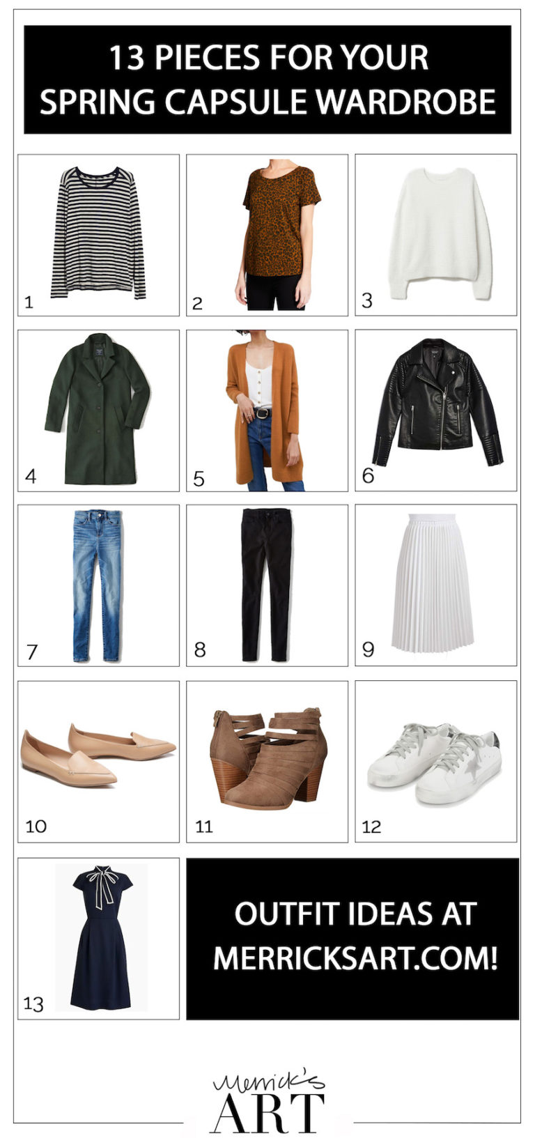 How to Build a Capsule Wardrobe (13 Pieces, Dozens of Outfits ...