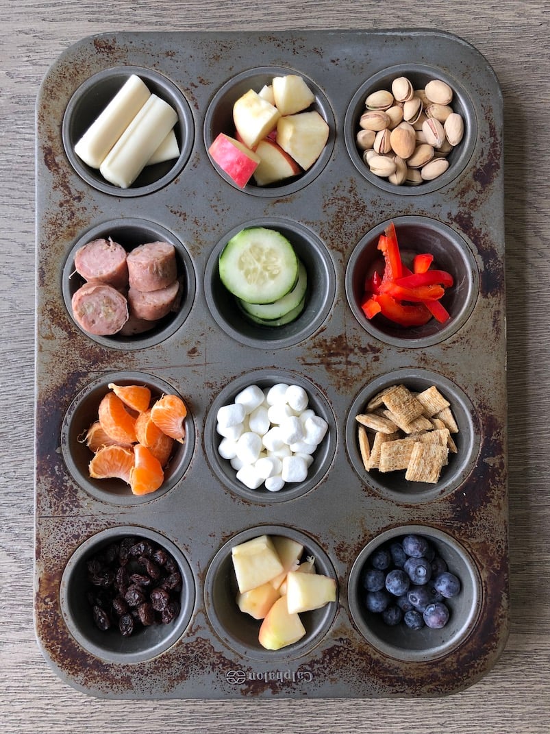 Muffin Tin Snack Trays For Kids (+LOTS of Ideas to Try!) • One Lovely Life