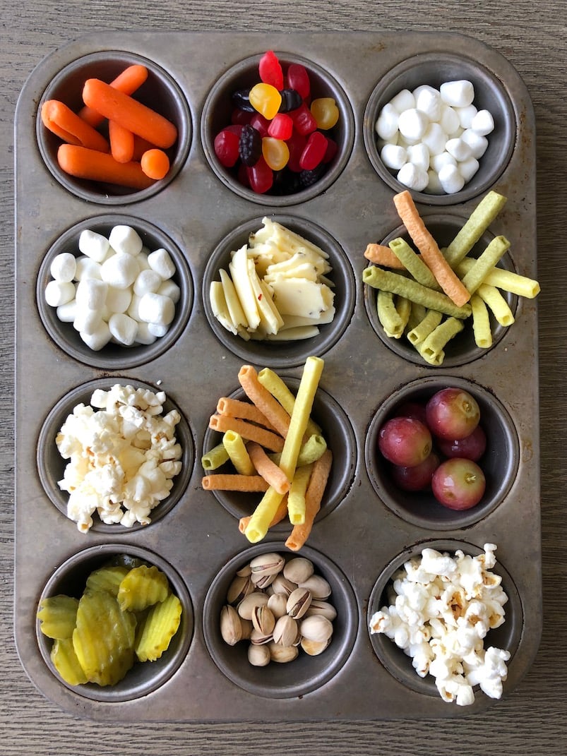 Muffin Tin Snack Trays For Kids (+LOTS of Ideas to Try!) • One