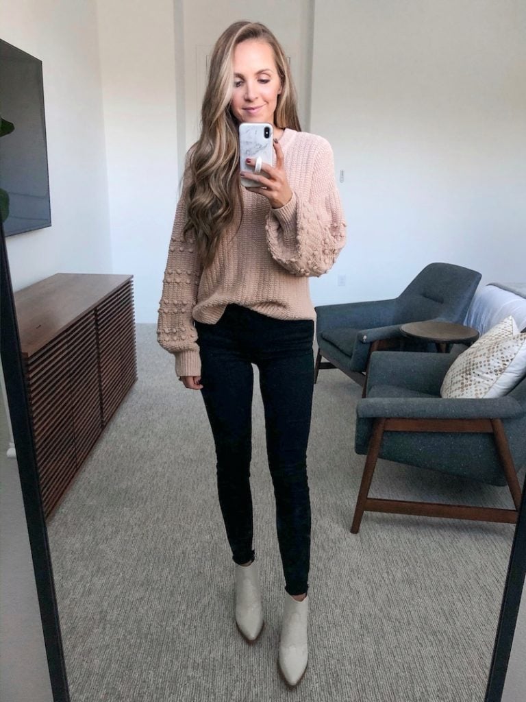 pullover sweater outfit