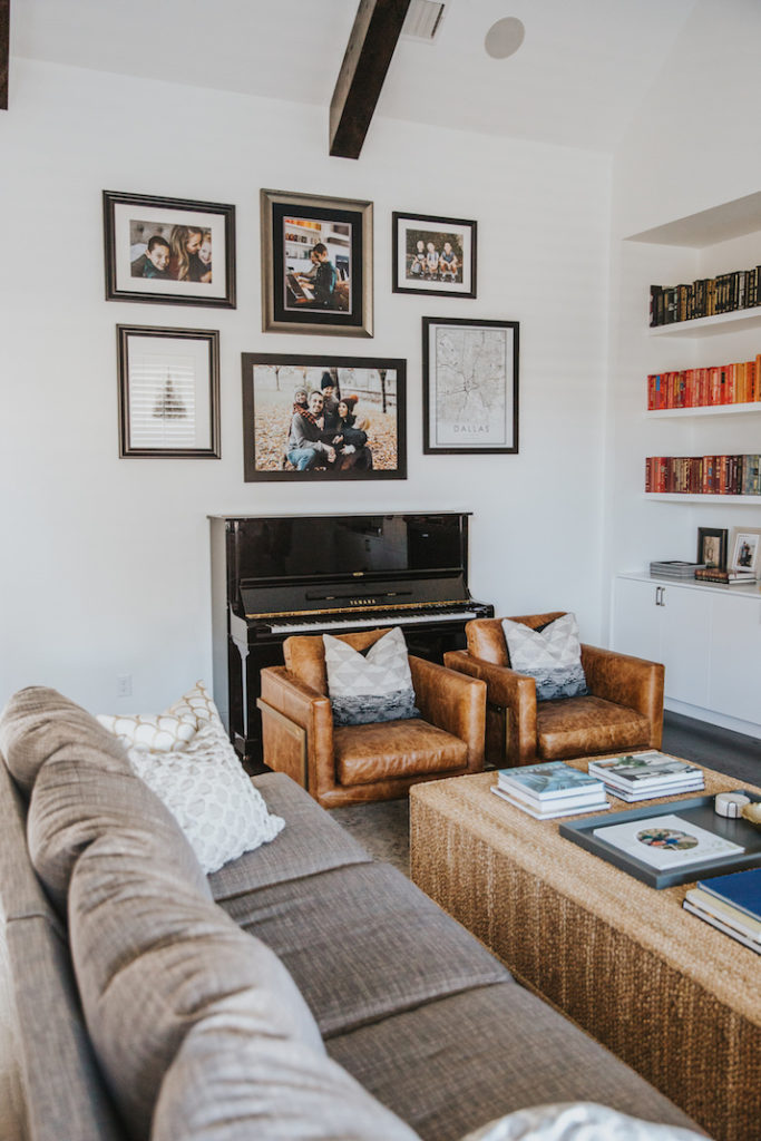 Our Transitional Living Room is Finished! Merrick's Art