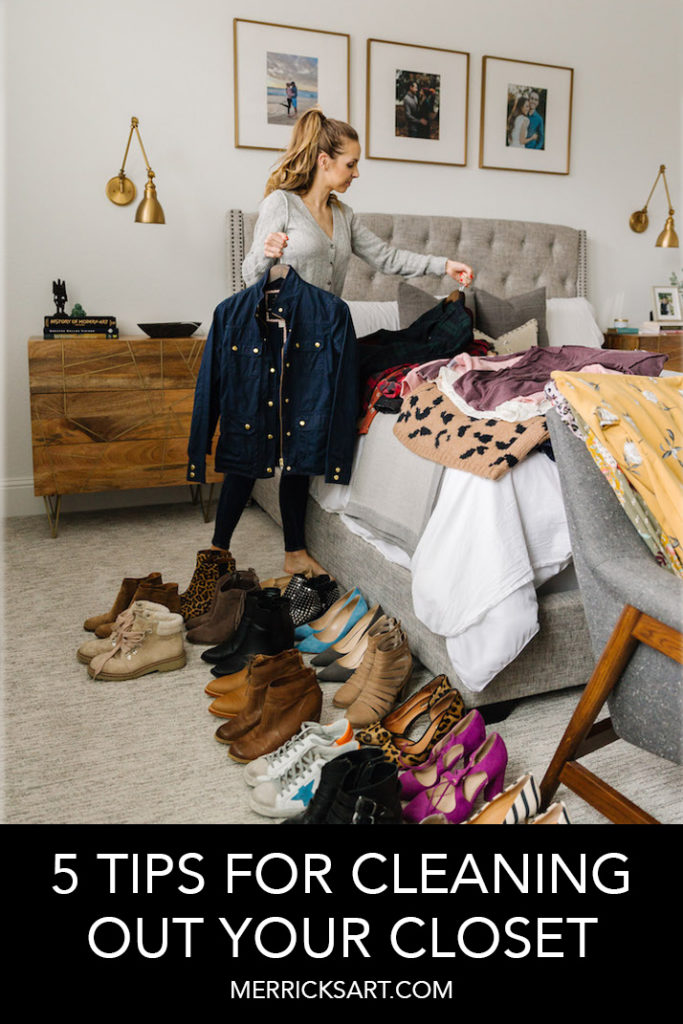 5 Closet Cleanout Tips Merrick's Art