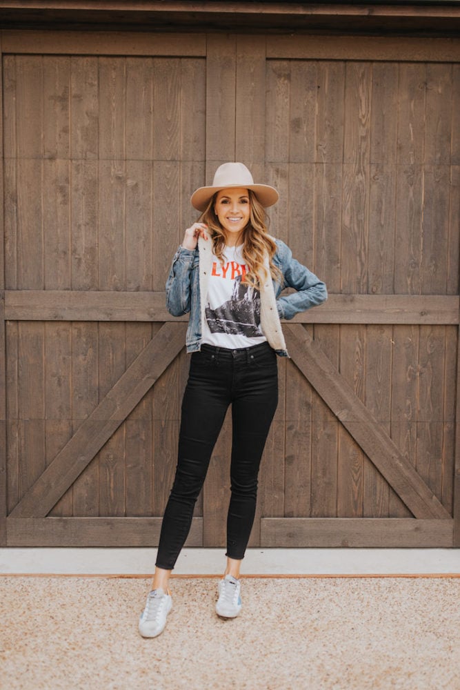 graphic tee outfit ideas