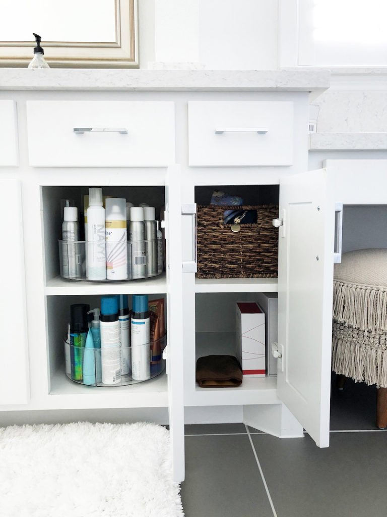 How to Organize Bathroom Drawers + Cupboards - Merrick's Art