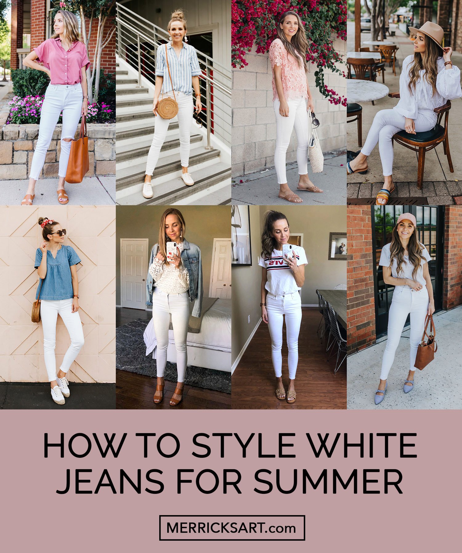 10 DENIM (& white) SUMMER OUTFIT IDEAS