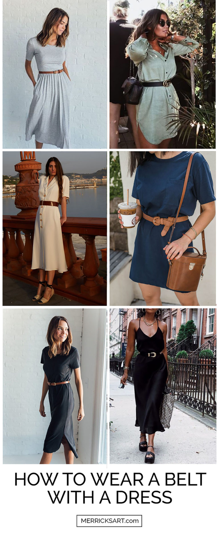 How to Wear a Belt with a Dress Merrick's Art