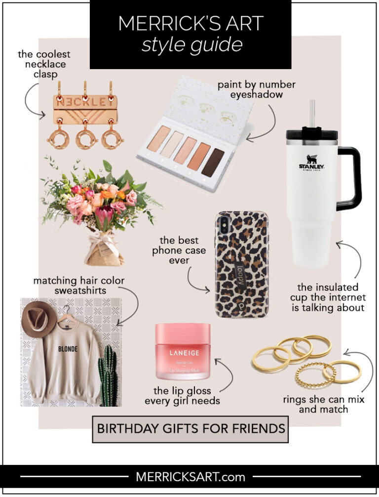 12 Amazing Birthday Gifts For Girlfriends Merrick's Art