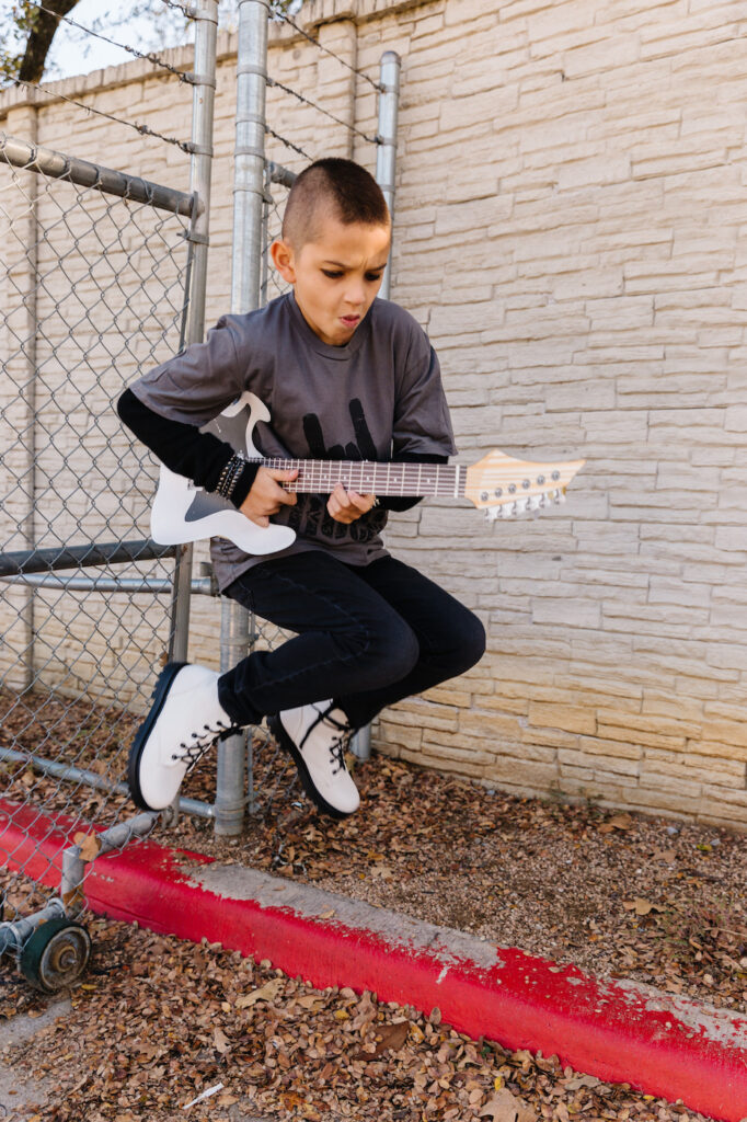 Rockstar Costume (Our Family's Halloween Costume) Merrick's Art