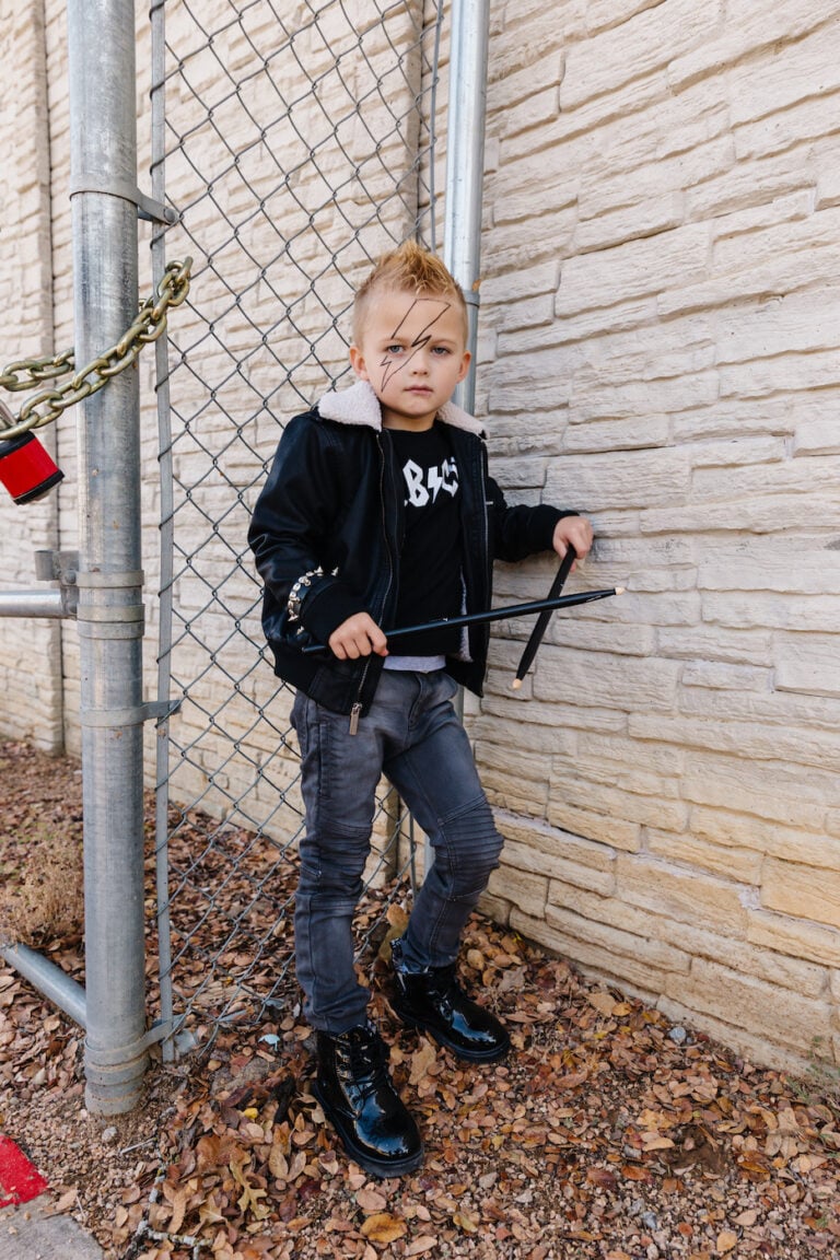 Rockstar Costume (Our Family's Halloween Costume) Merrick's Art