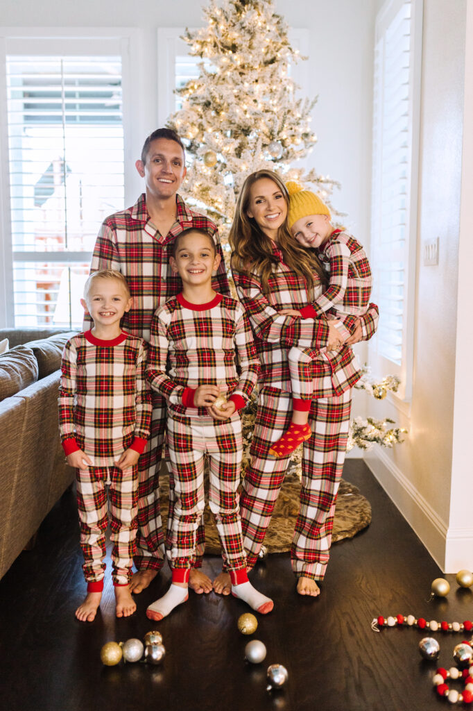 Christmas pajamas for the family