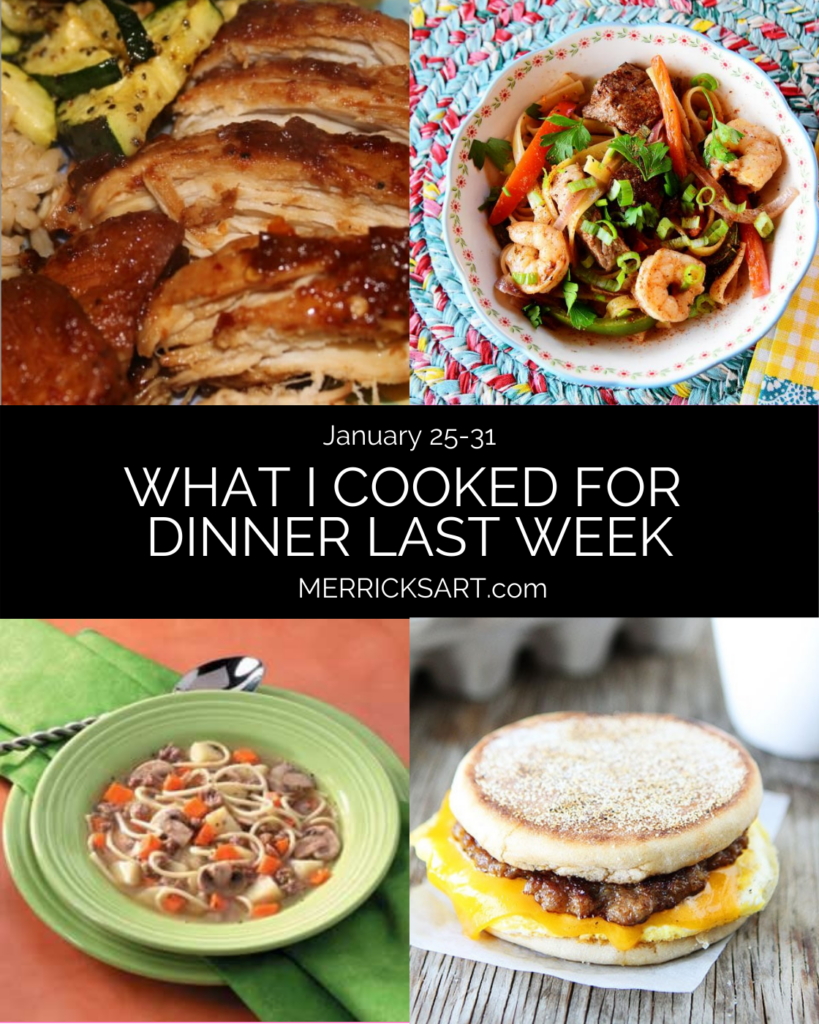 dinner ideas for this week