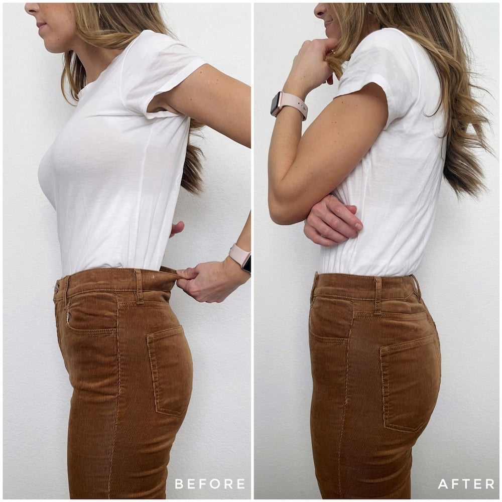 How to resize a waist of jeans