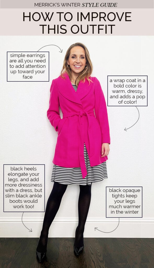 How to Wear a Dress in Winter Winter Style Guide Merrick