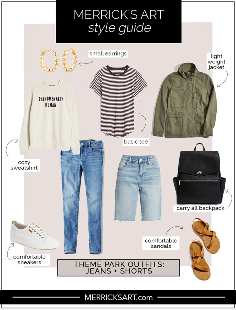 What to Wear Theme Park Outfits Merrick's Art