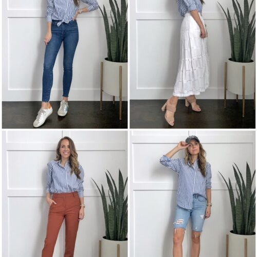 4 Cute Button Up Shirt Outfits for Spring LaptrinhX / News