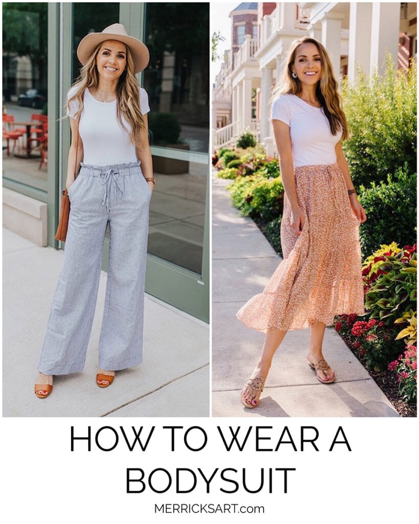 How to Wear a Bodysuit (2 Easy Outfit Formulas) - Merrick's Art