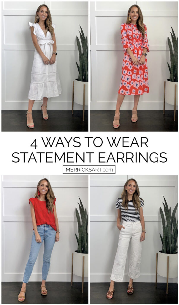 How to Wear Statement Earrings in an Outfit Merrick's Art