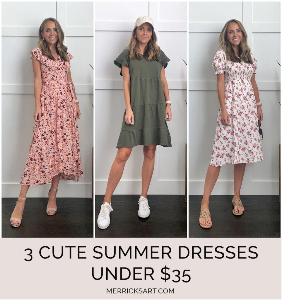 3 Cute Summer Dresses Under 35 Merrick's Art