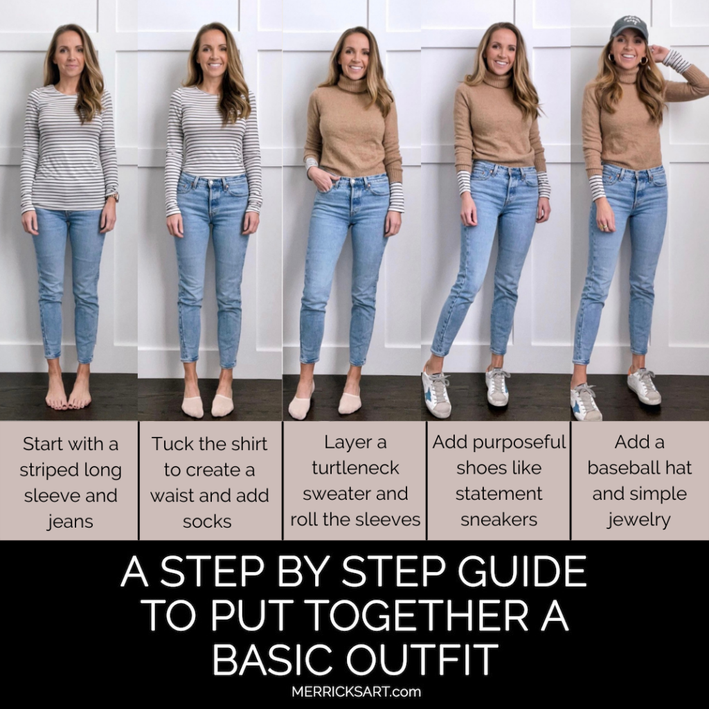 4 Step-By-Step Guides To Put Together Outfits - Merrick's Art