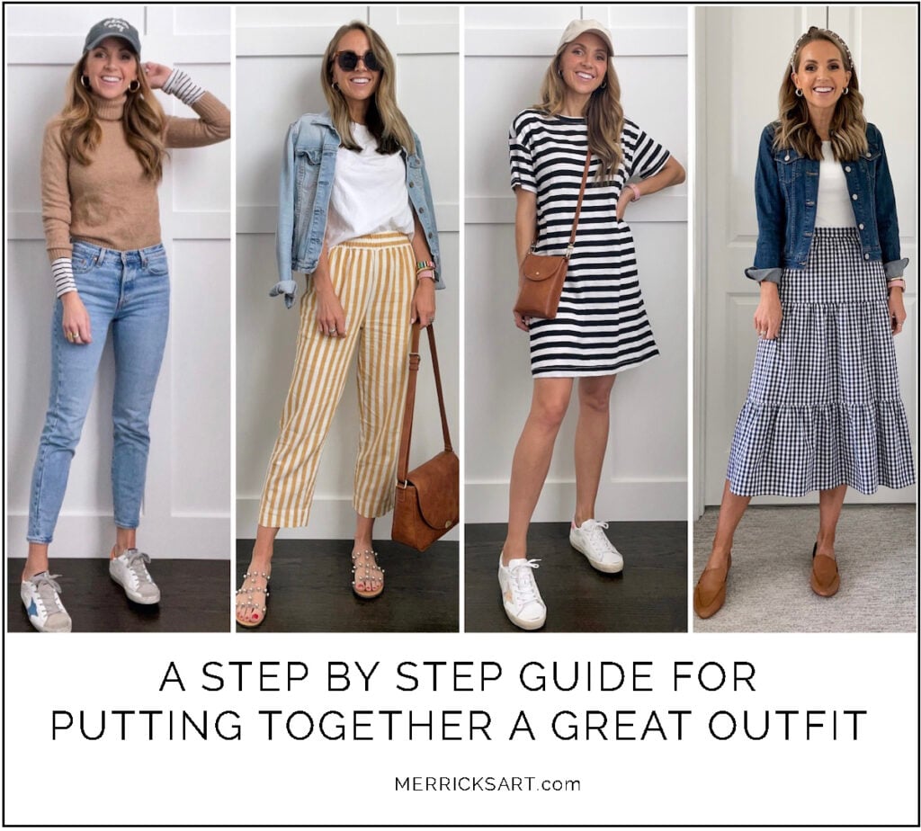 4 Step-By-Step Guides To Put Together Outfits - Merrick's Art