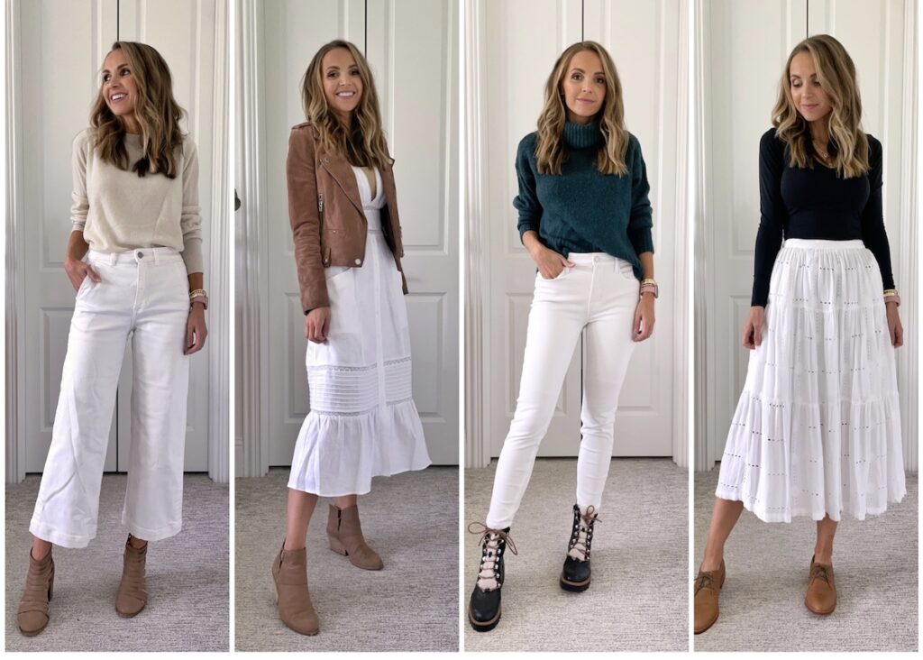 4 ways to wear white after labor day