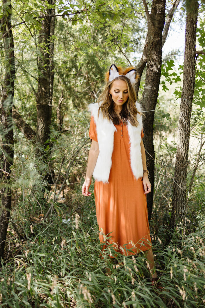 women's fox costume