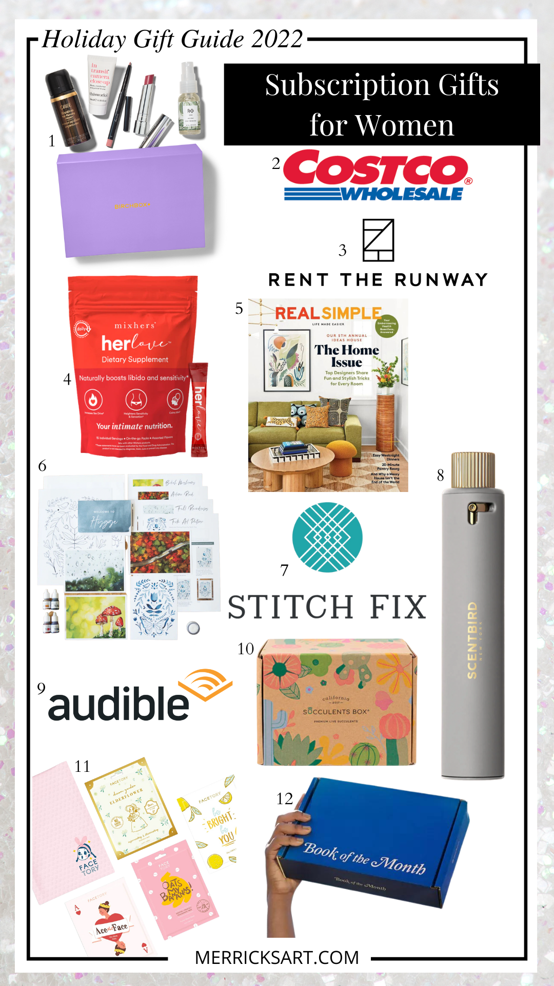 Big, Experience And Subscription Gifts For Women - Merrick's Art