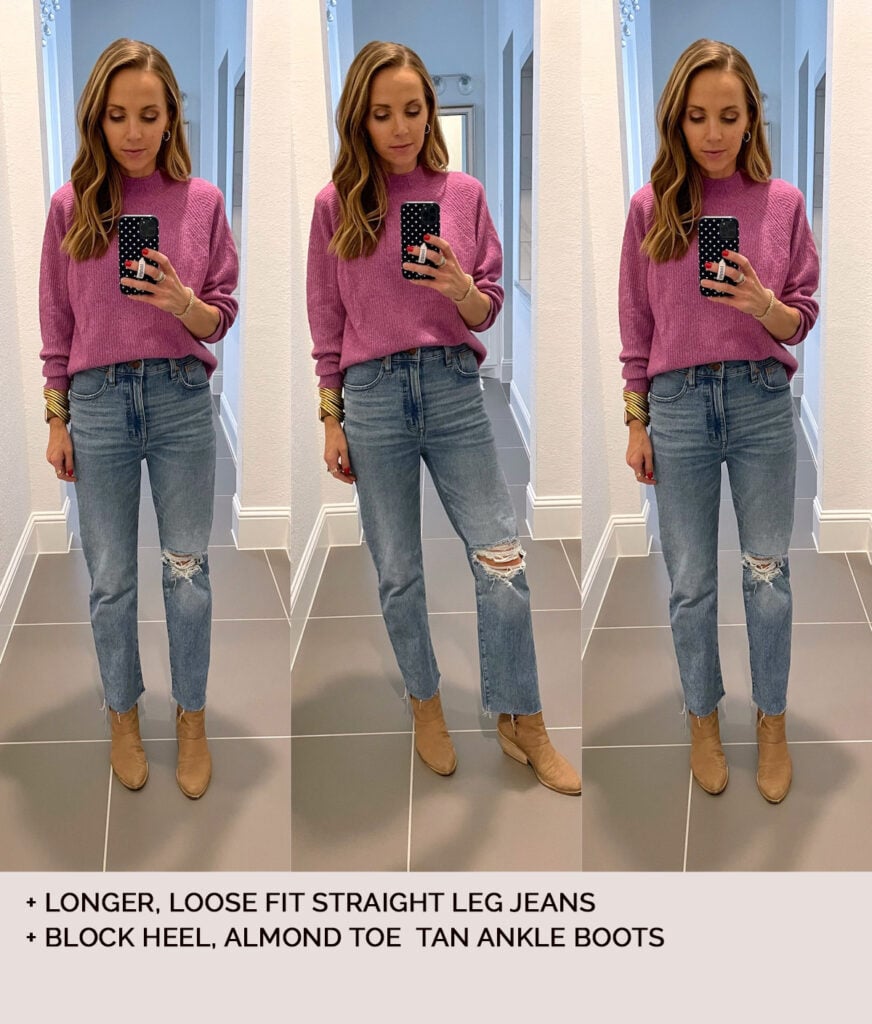 How to Wear Ankle Boots with Straight Leg Jeans Merrick's Art