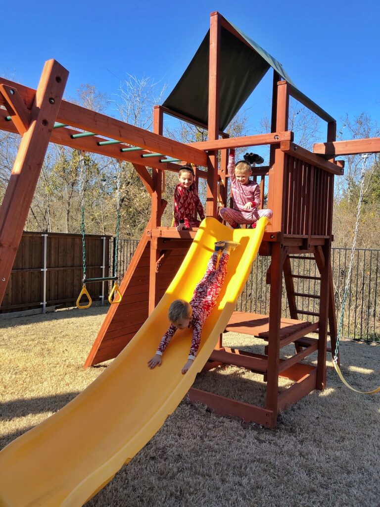 big gift christmas morning